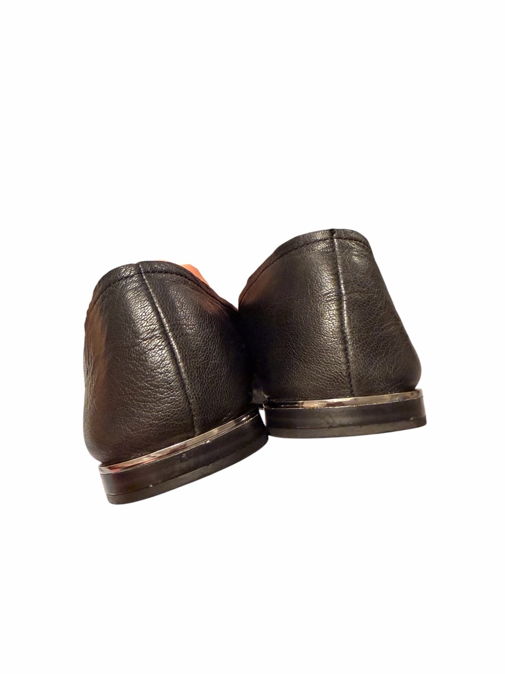Franco Sarto Women's Bisma Loafer Black Leather Tassel sz 10 - Picture 7 of 8